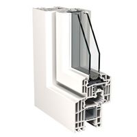 Ενεργειακές πόρτες και παράθυρα-Σύστημα 500 με δύο λάστιχα σφράγισης